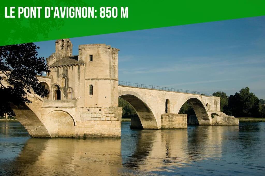Apartmán La Bulle - Parking Gratuit En Souterrain - 2 Mins Du Palais Des Papes - Clim Ac - Wifi Avignon Exteriér fotografie